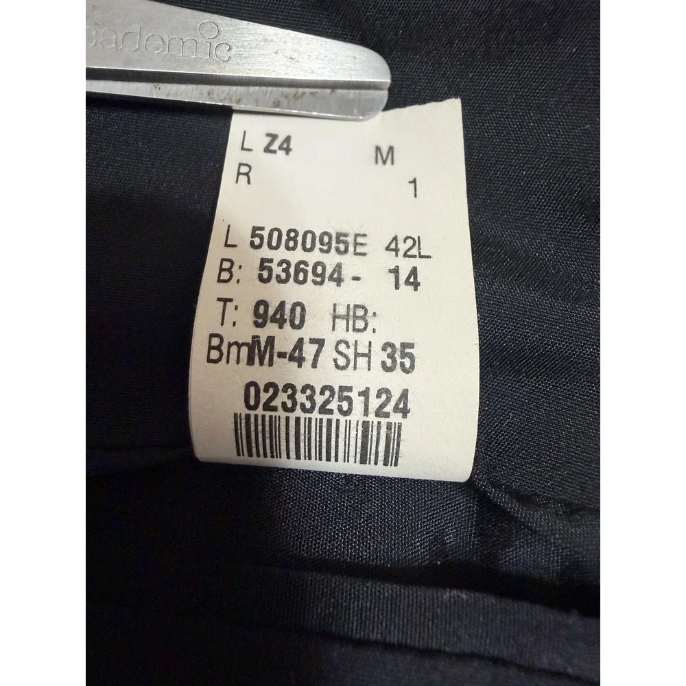 Lauren by Ralph Lauren Gray Classic Wool Sports Blazer Suit Jacket Size 42L
